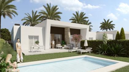 3 Bed 2 Bath New Build Semi Detahced Villas in La Finca Golf Algorfa Algorfa